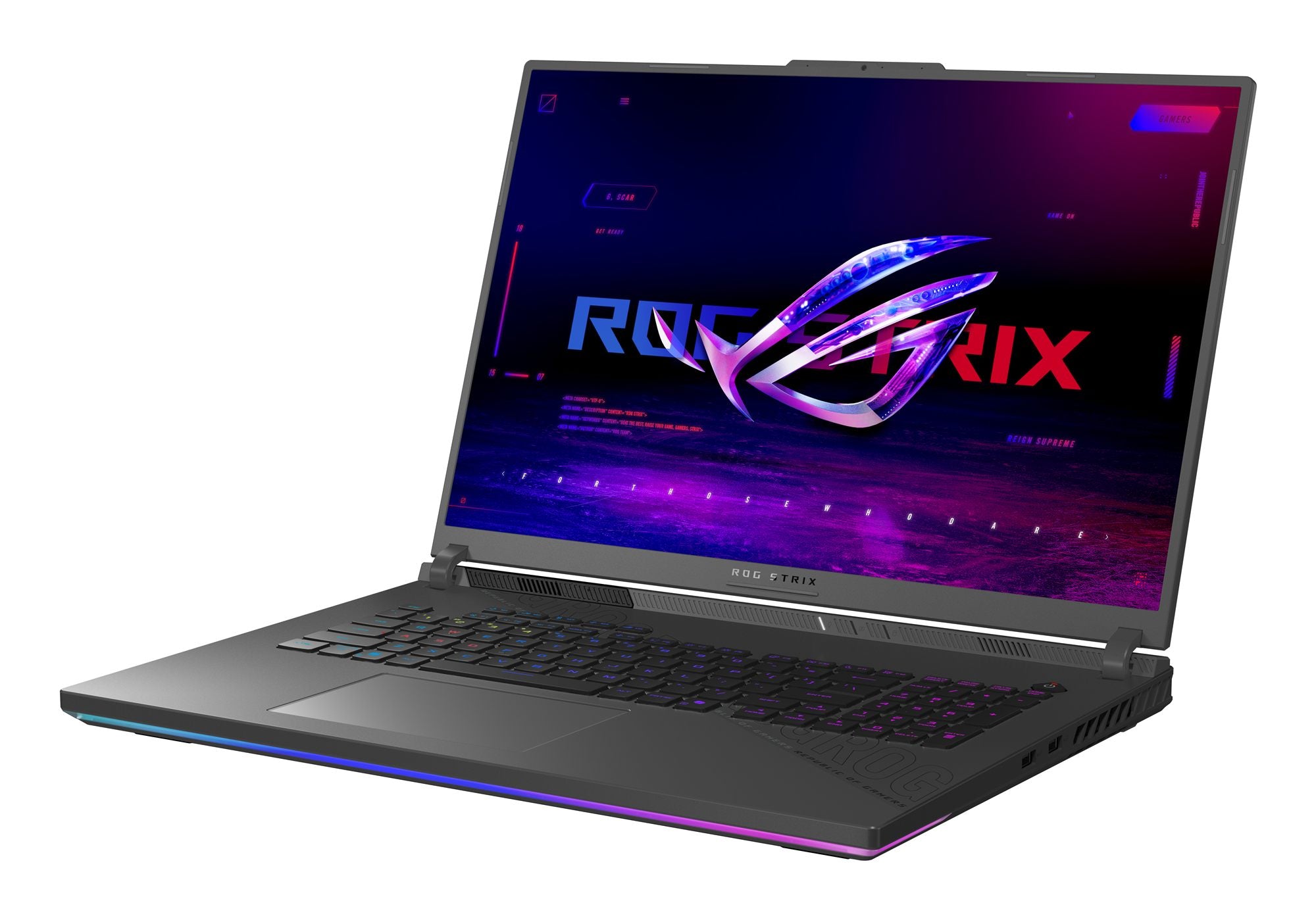ASUS ROG Strix G814PM-S9010W AMD RYZEN 9 8940HX 18p WQXGA DDR5 32Go 1To PCIE G4 SSD GeForce RTX 5060 W11H Gray