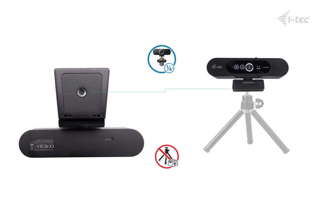 I-TEC SOLOMON WH200 2K Webcam with Windows Hello