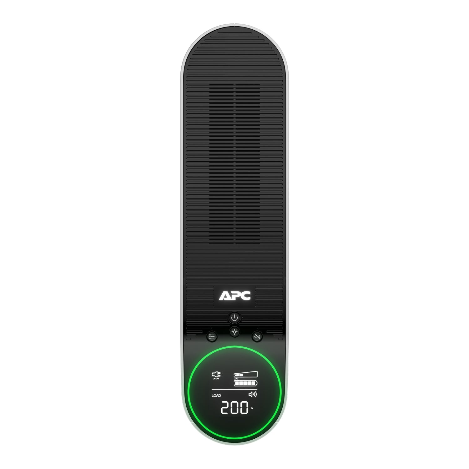 APC Back-UPS Pro 2200VA/1320W Tower 230V 4x Schuko and 2x IEC C13 outputs RGB lighting pure sine wave Arctic white