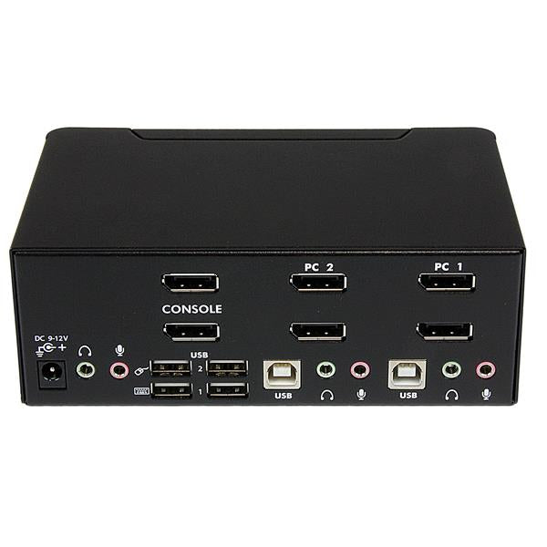 2 Port Dual DisplayPort USB KVM Switch