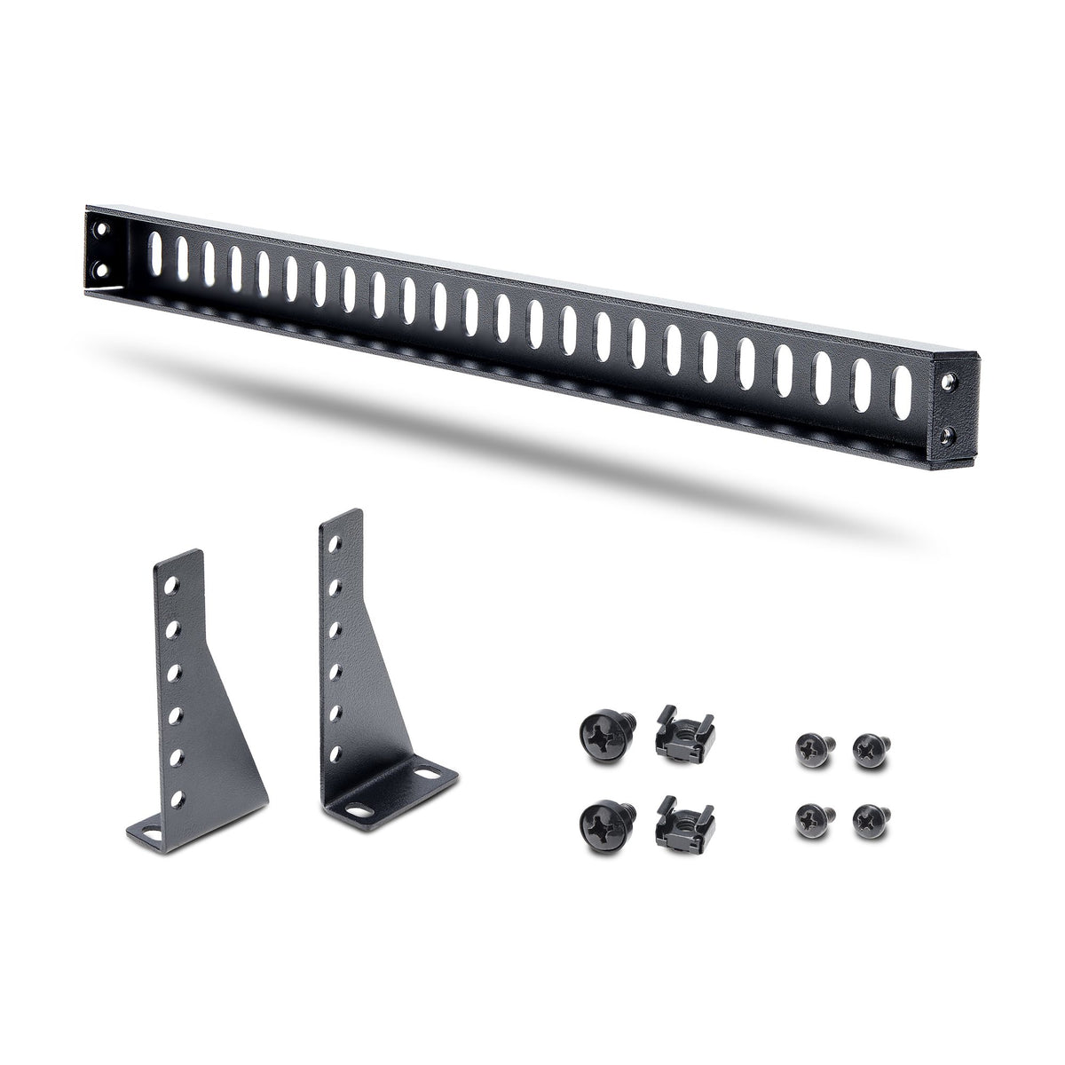1U Horizontal Cable Management Lace Bar