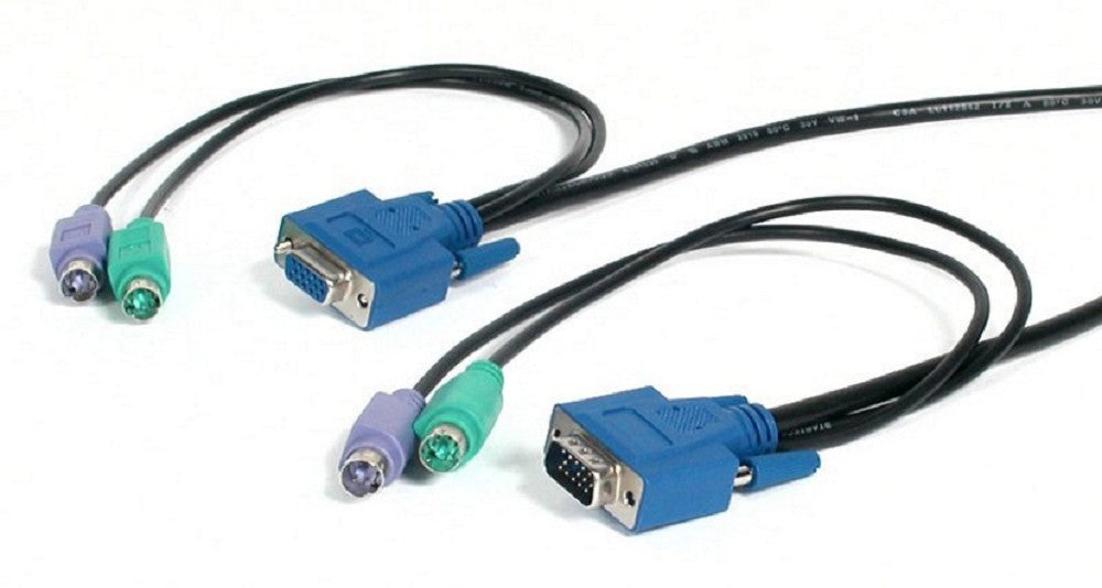 15FT. 5 Mts. PS/2-style 3-in-1 HQ KVM S
