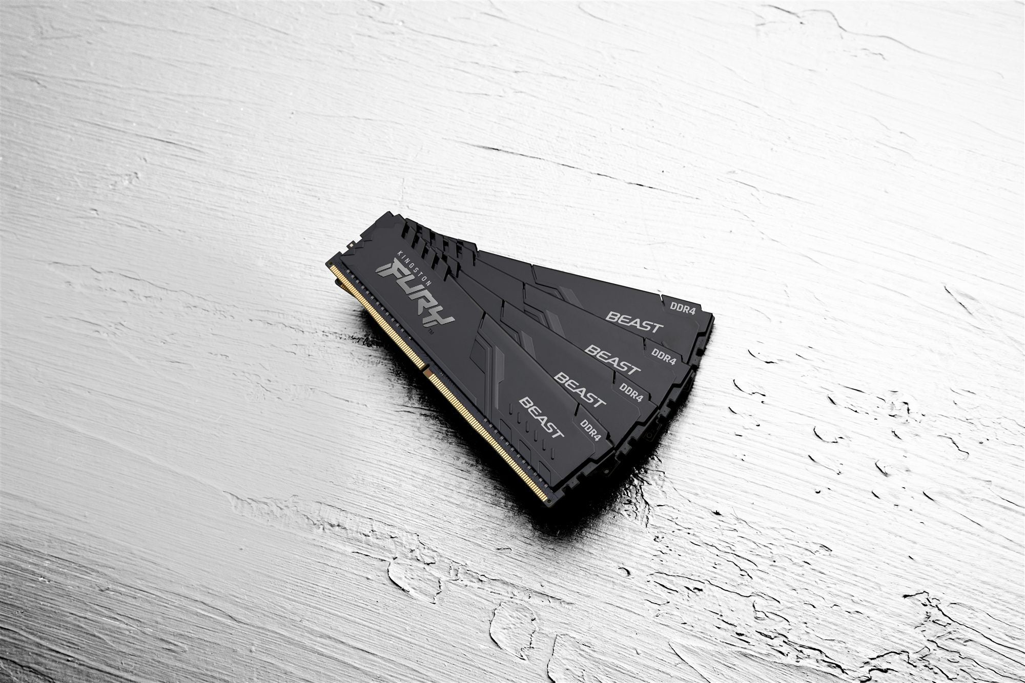 KINGSTON 32Go 3600MHz DDR4 CL17 DIMM Kit of 4 FURY Beast Black