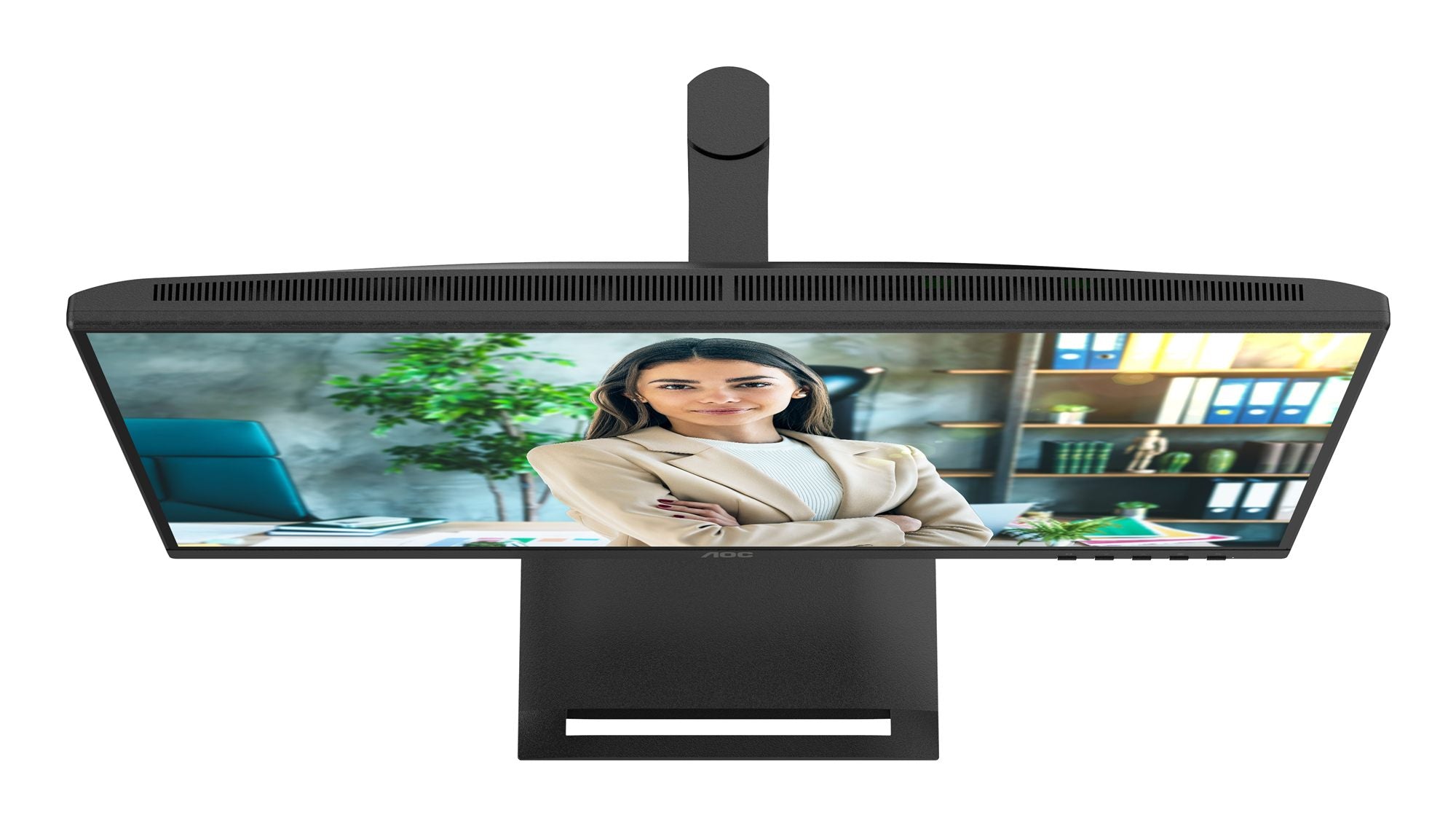 AOC 24P4CV 23.8p IPS FHD 120Hz 4ms HDMI DP USB C PD96W HUB USB Speakers HAS 150mm