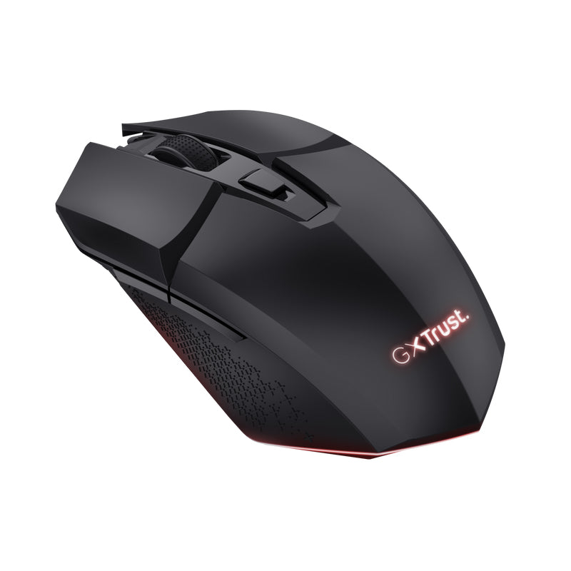 TRUST Souris gaming sans fil FELOX rétroéclairée - Noire