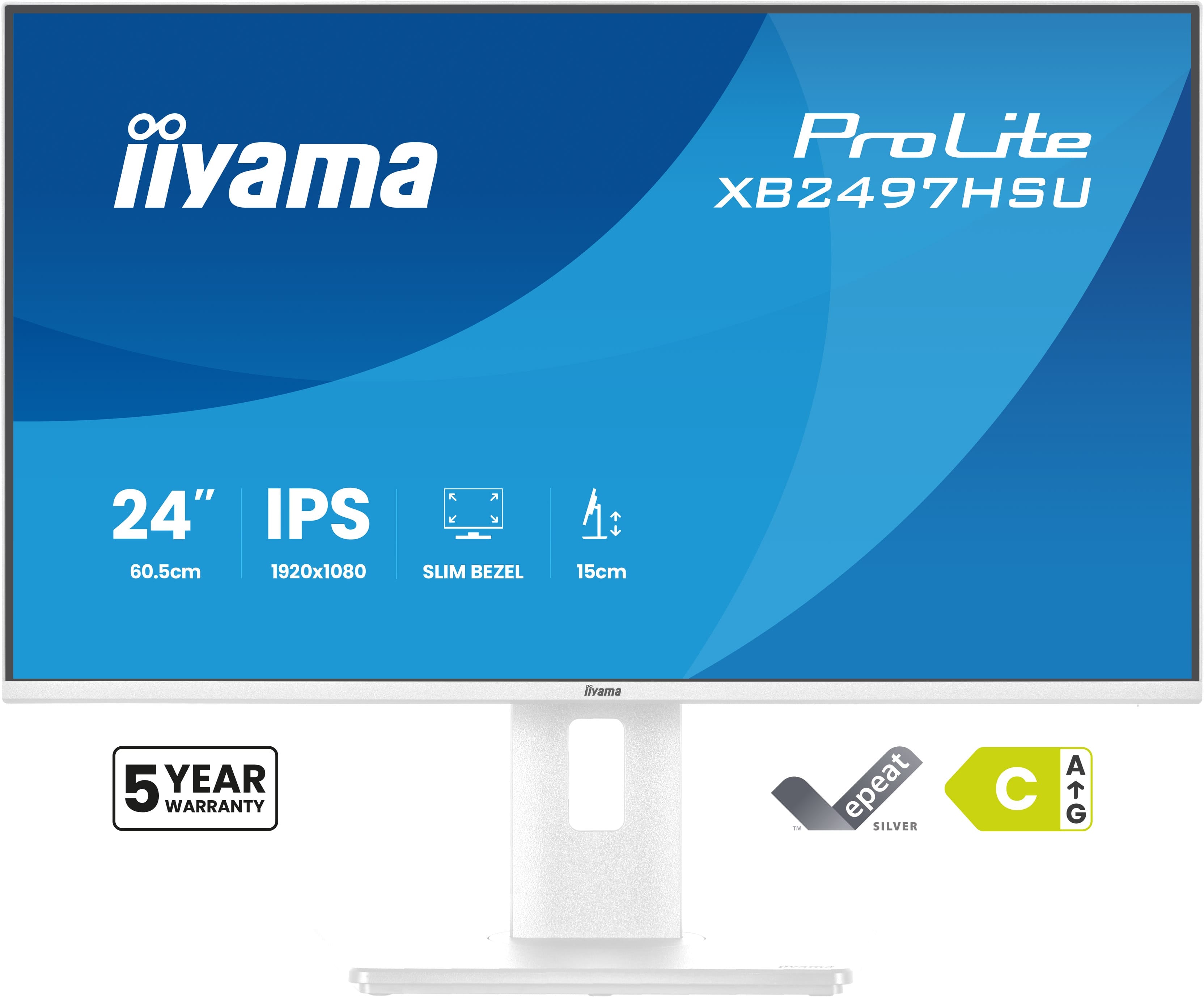 XB2497HSU-W1 24"" FHD Bsnss IPS WHITE