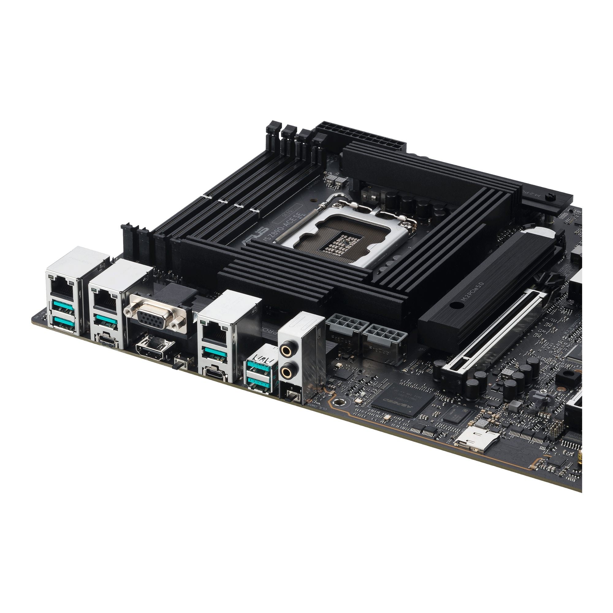 ASUS PRO WS Z890-ACE SE LGA1851 ATX MB DDR5 Thunderbolt 4 Type-C ports 4xM.2