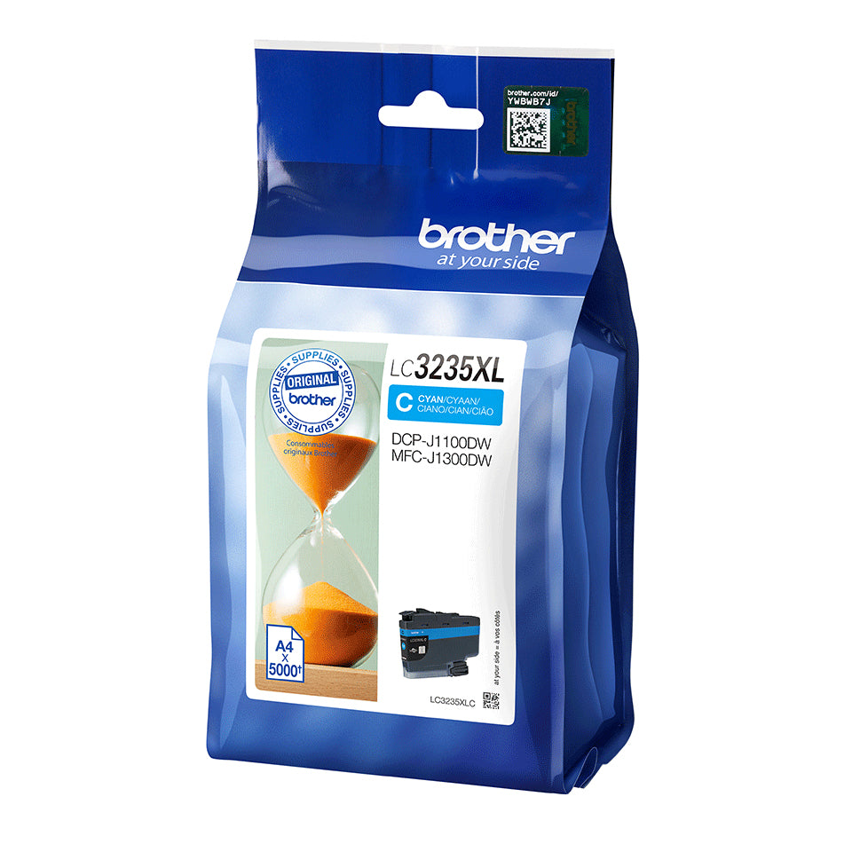 BROTHER LC-3235XLC Cyan Ink 5000 pages