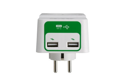 APC Essential Surgearrest PM1WU2 Surge protector AC 230V output connectors 1 France white