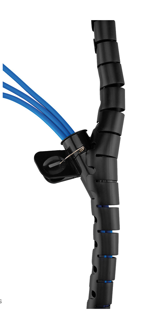 NEOMOUNTS Spiral Cable Wrap 25mm multiple cables black