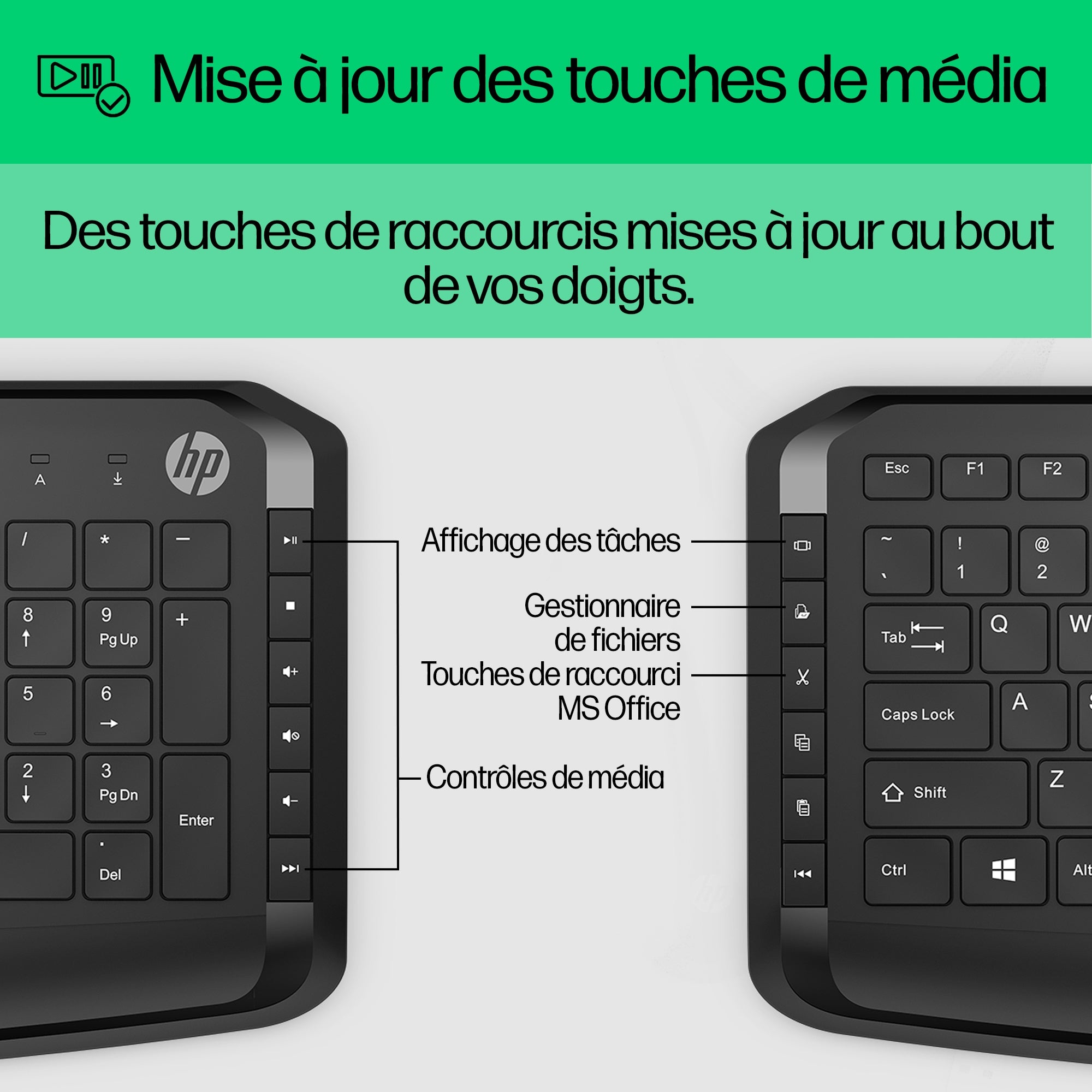 HP Capri Combo Keyboard EMEA-INTL Englis
