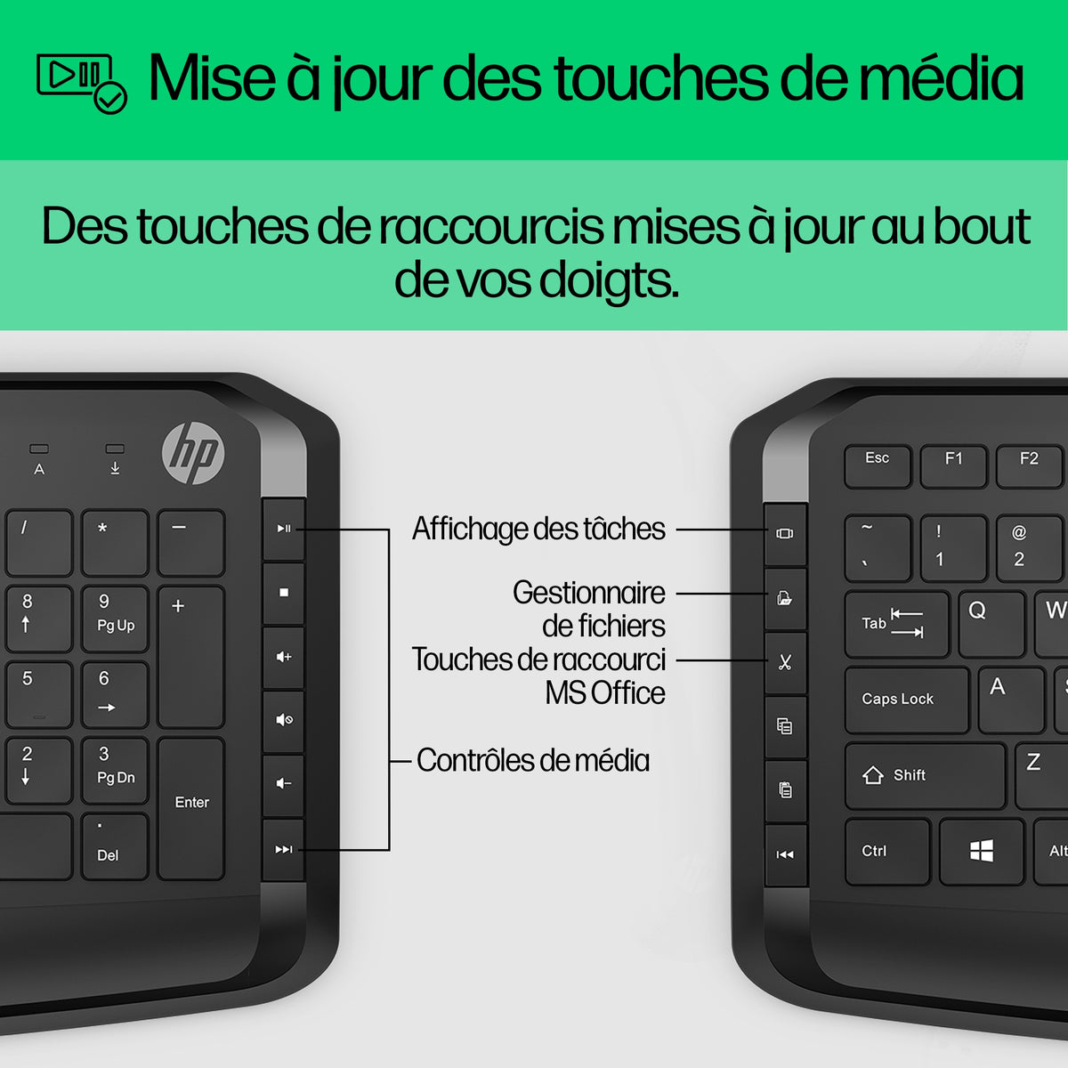 HP Capri Combo Keyboard EMEA-INTL Englis