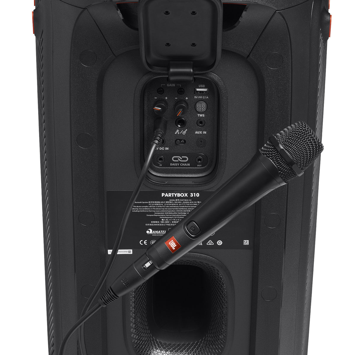 JBL PBM100 Microphone Filaire Noir