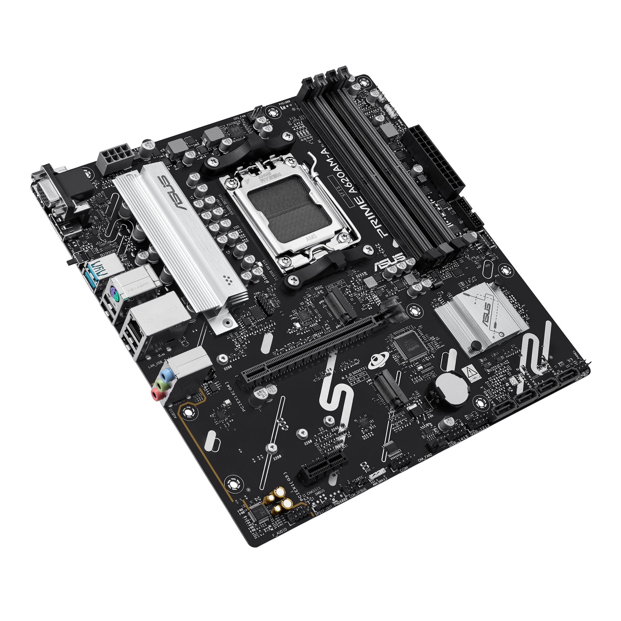 ASUS AMD A620 micro-ATX motherboard 4xDDR5 1xHDMI 1xDP 2xM.2 4xSATA
