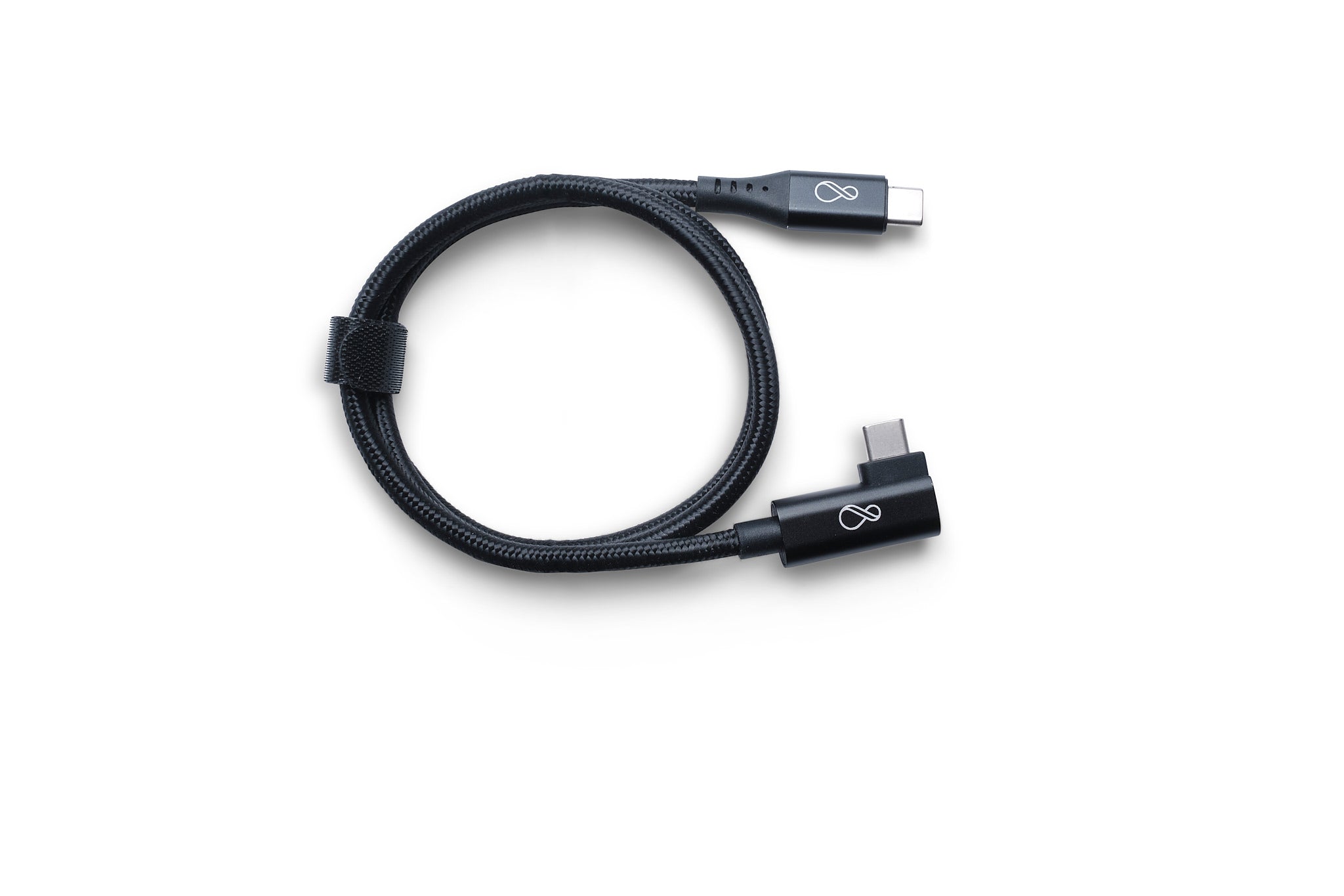 Ochno USB-C-to-C Cable Gen2 angled 0.7m black