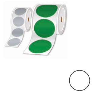 BROTHER Pre-cut and pre-printed round labels calendar tags on rolls Blue 50mm - 500 labels / roll