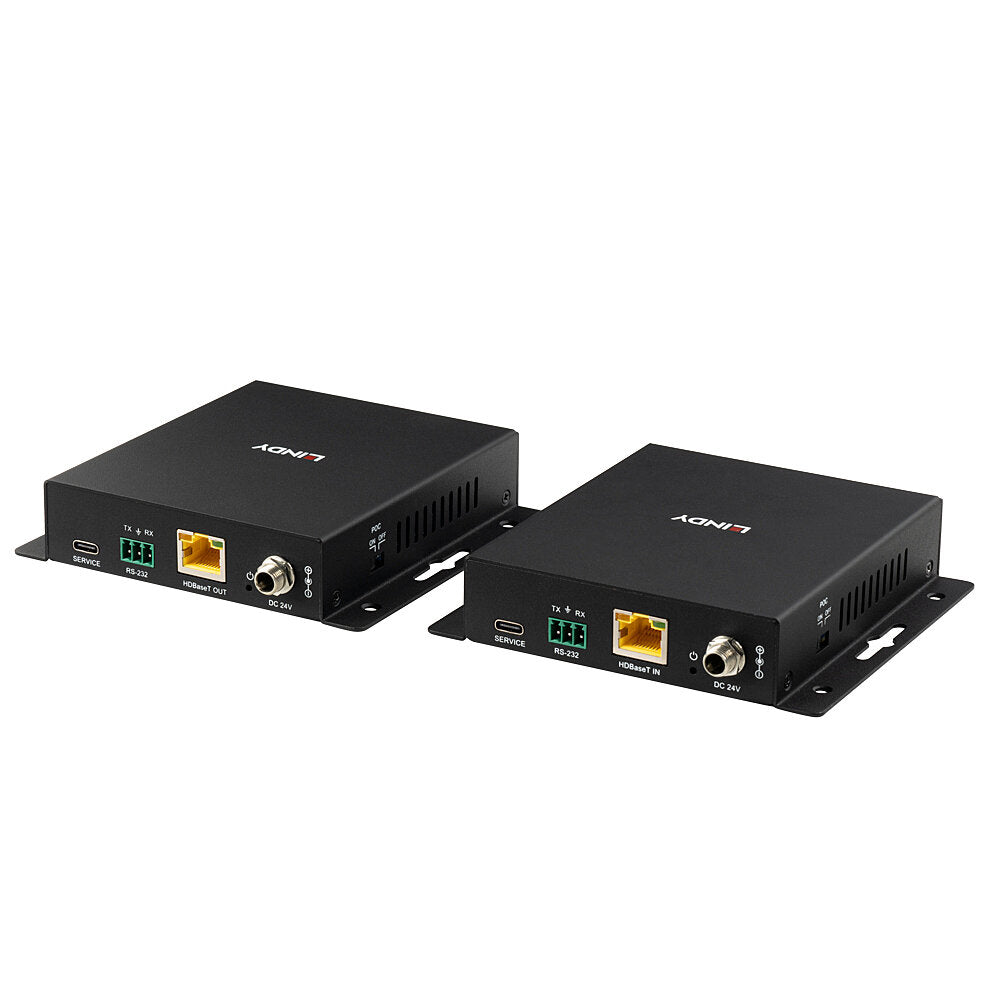 Lindy 39347 Cat.6A Type C 4K60 HDBaseT 3.0 Extender for video and data, 100m