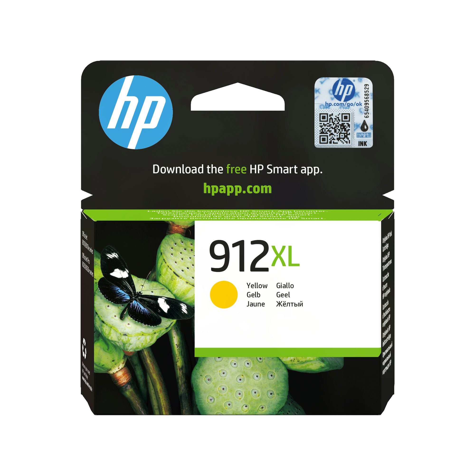 HP 912XL High Yield Yellow Ink
