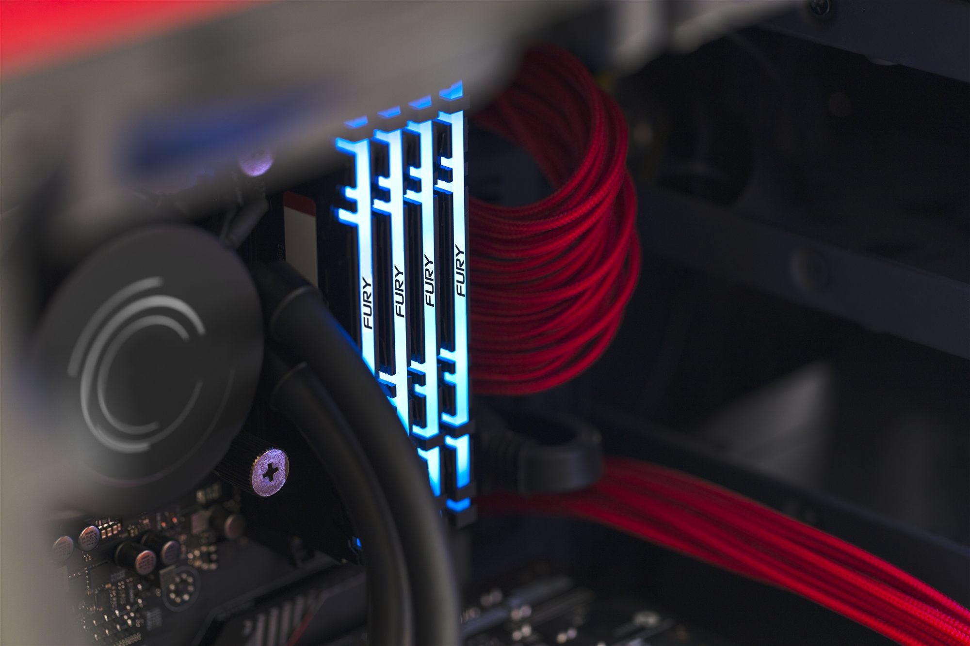 KINGSTON 16Go 3200MT/s DDR4 CL16 DIMM 1Gx8 FURY Renegade RGB