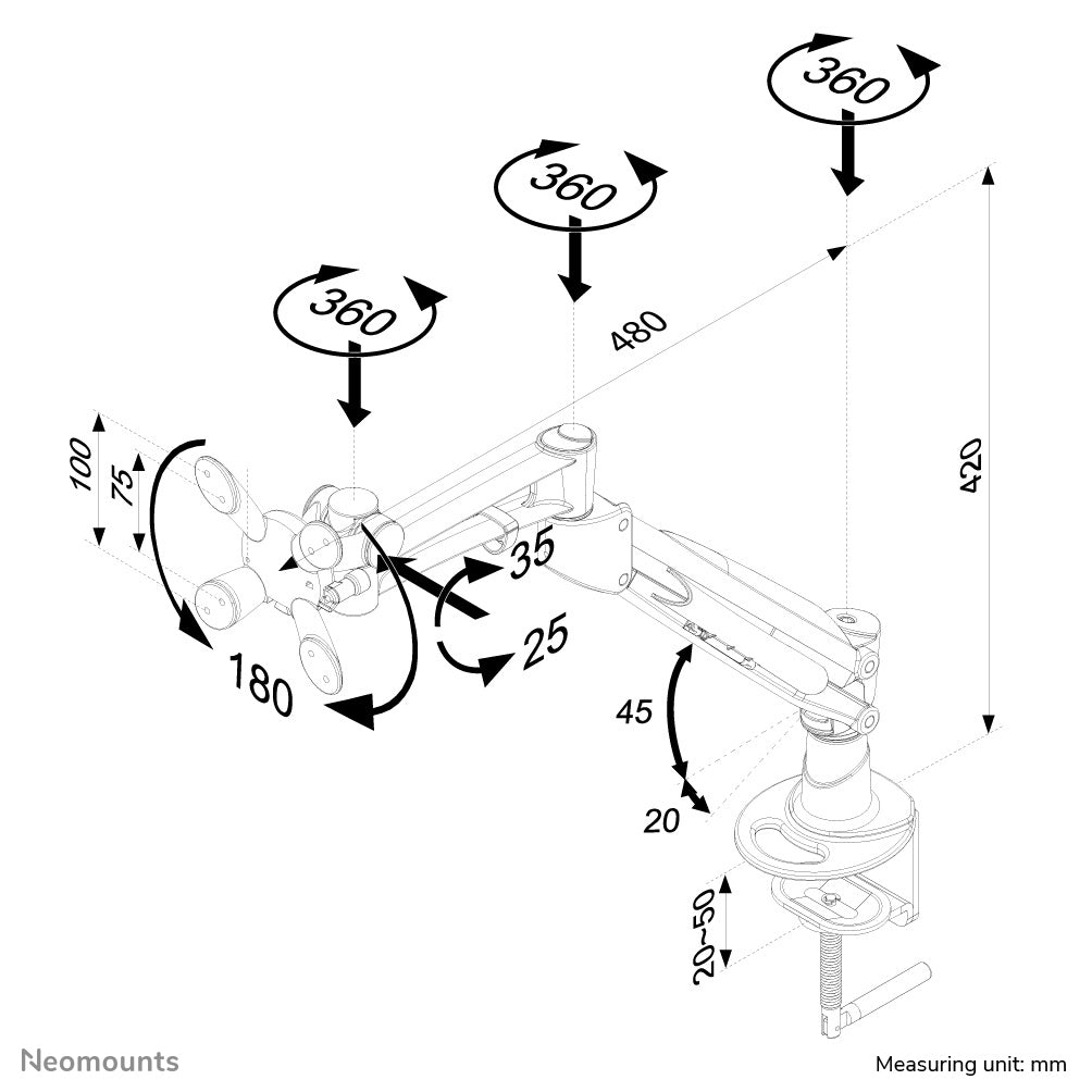 Neomounts FPMA-D940