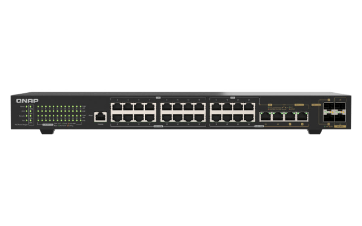 QSW-M2130P-2C2S26T Mgmt Switch 24x 2.5Gb