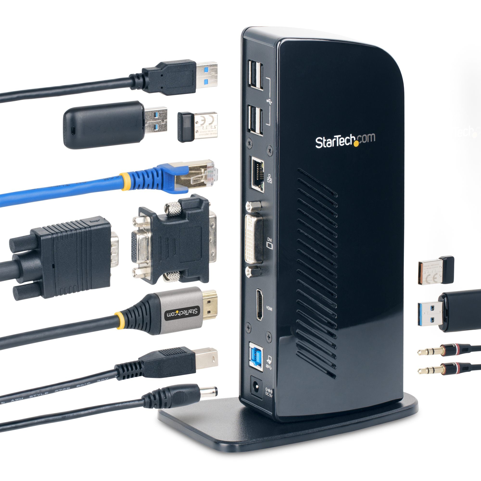 HDMI DVI USB 3.0 Laptop Docking Station