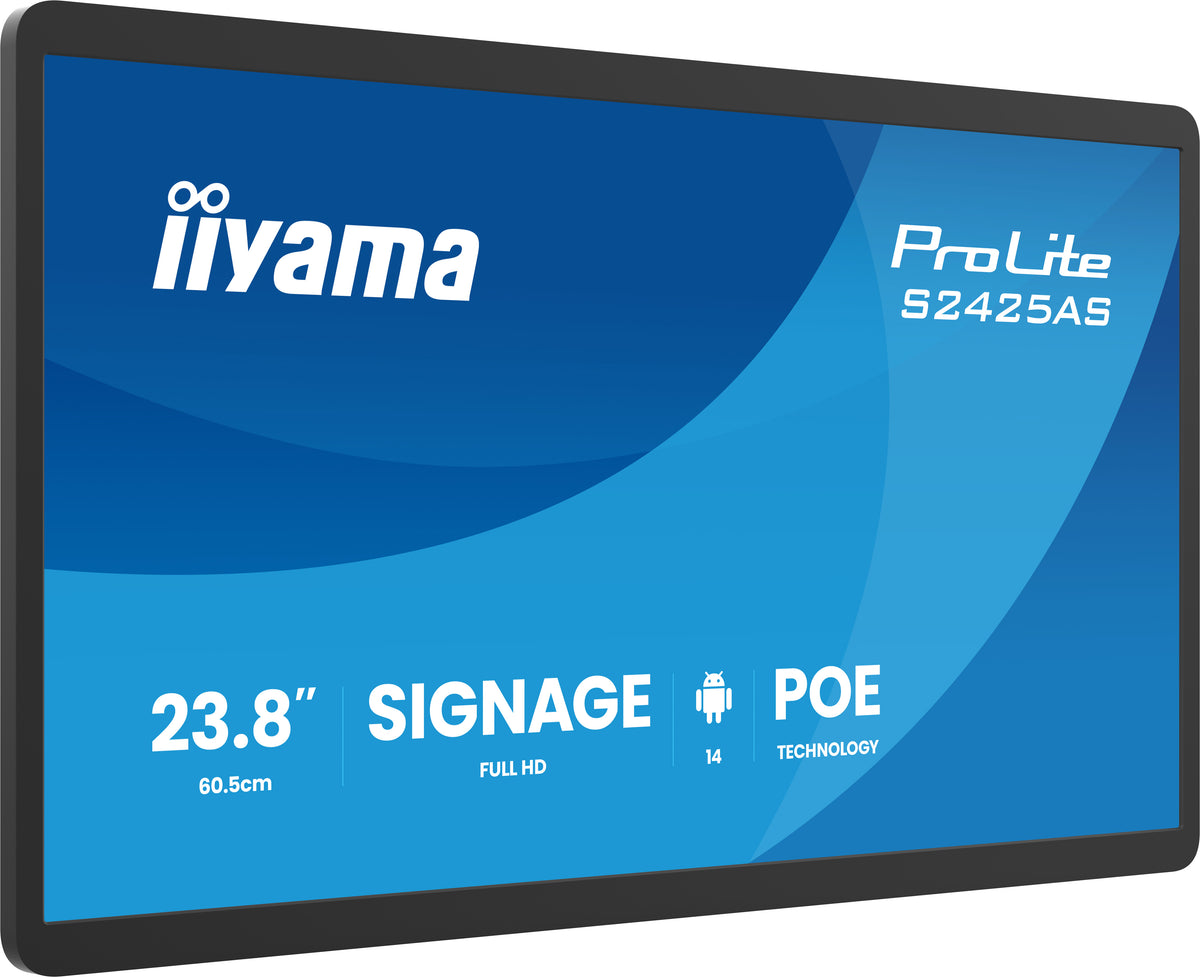 24" Signage display