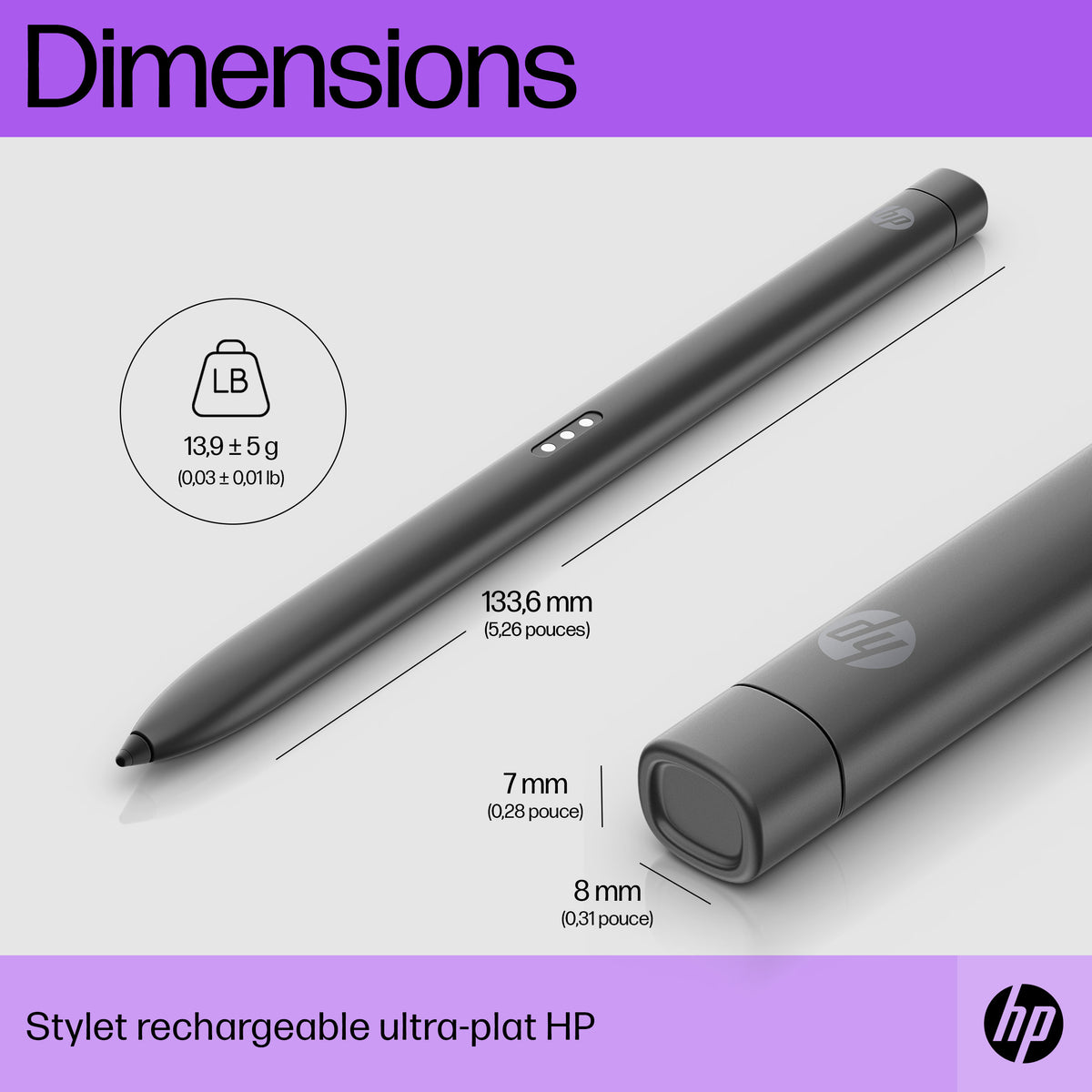 HP Slim RECHBL PEN