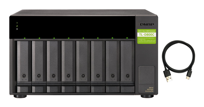 Desktop 8Bay JBOD Expansion unit USB-C