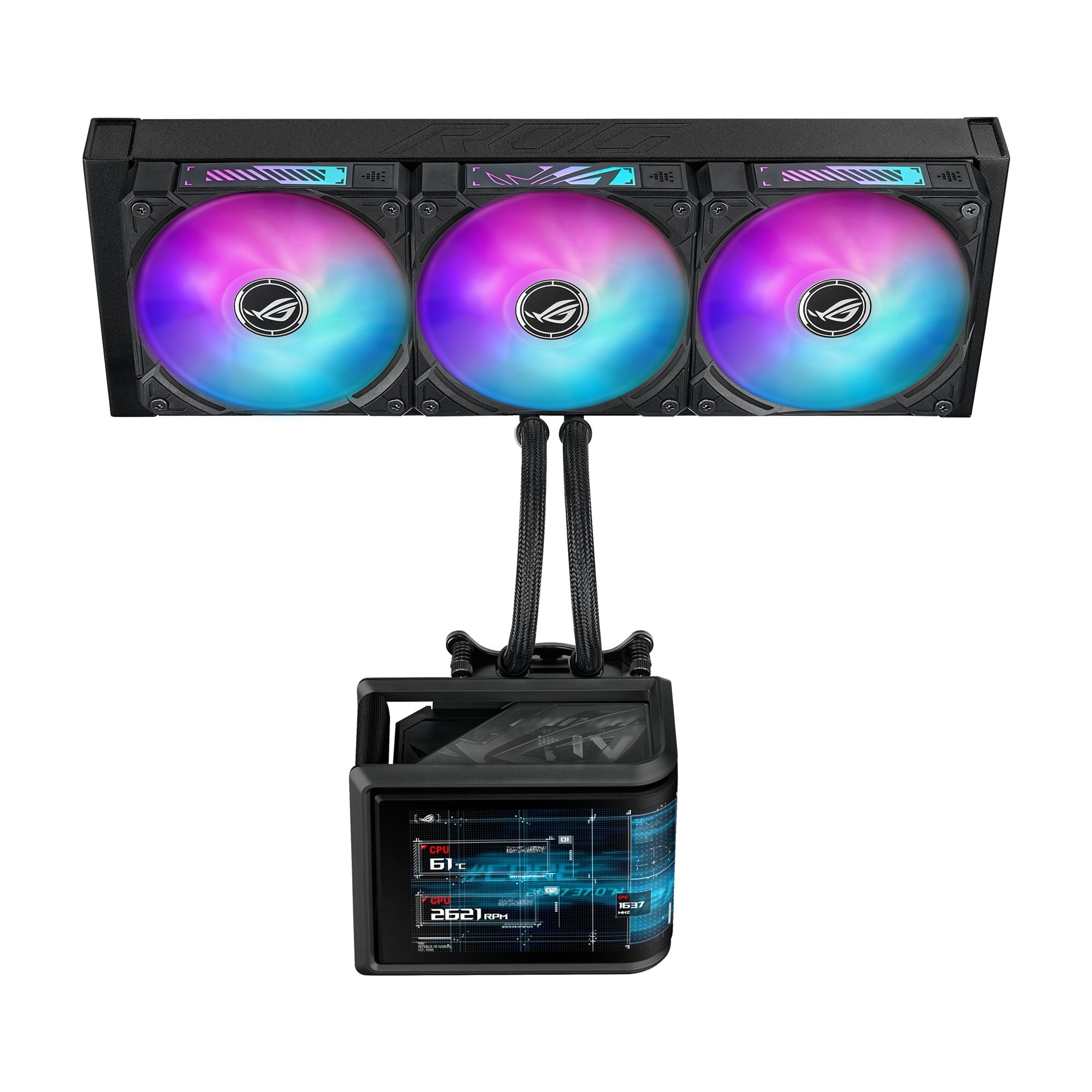 ASUS ROG RYUO IV SLC 360 ARGB CPU liquid cooler