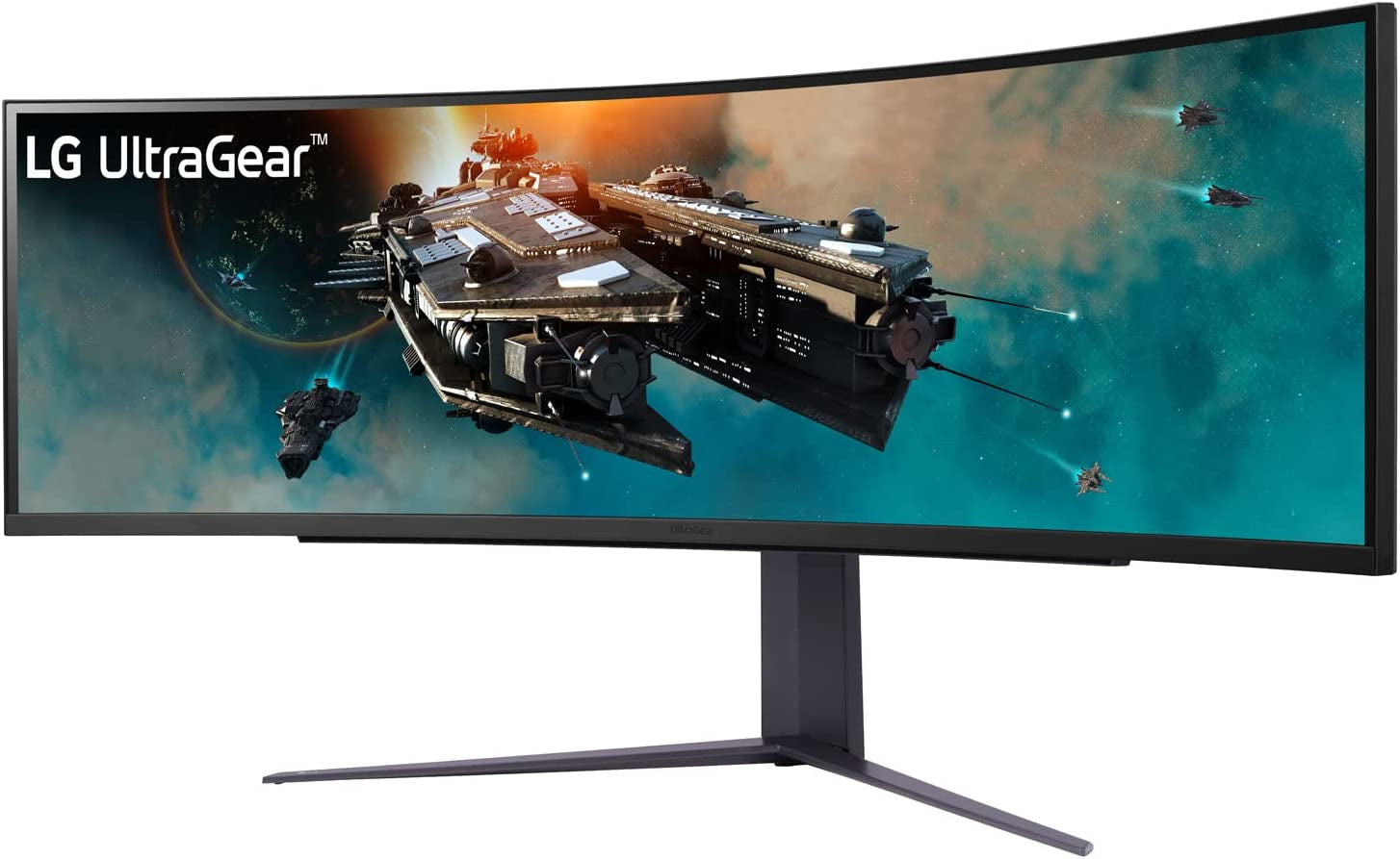LG UltraGear écran plat de PC 124,5 cm (49") 5120 x 1440 pixels Quad HD LED Noir