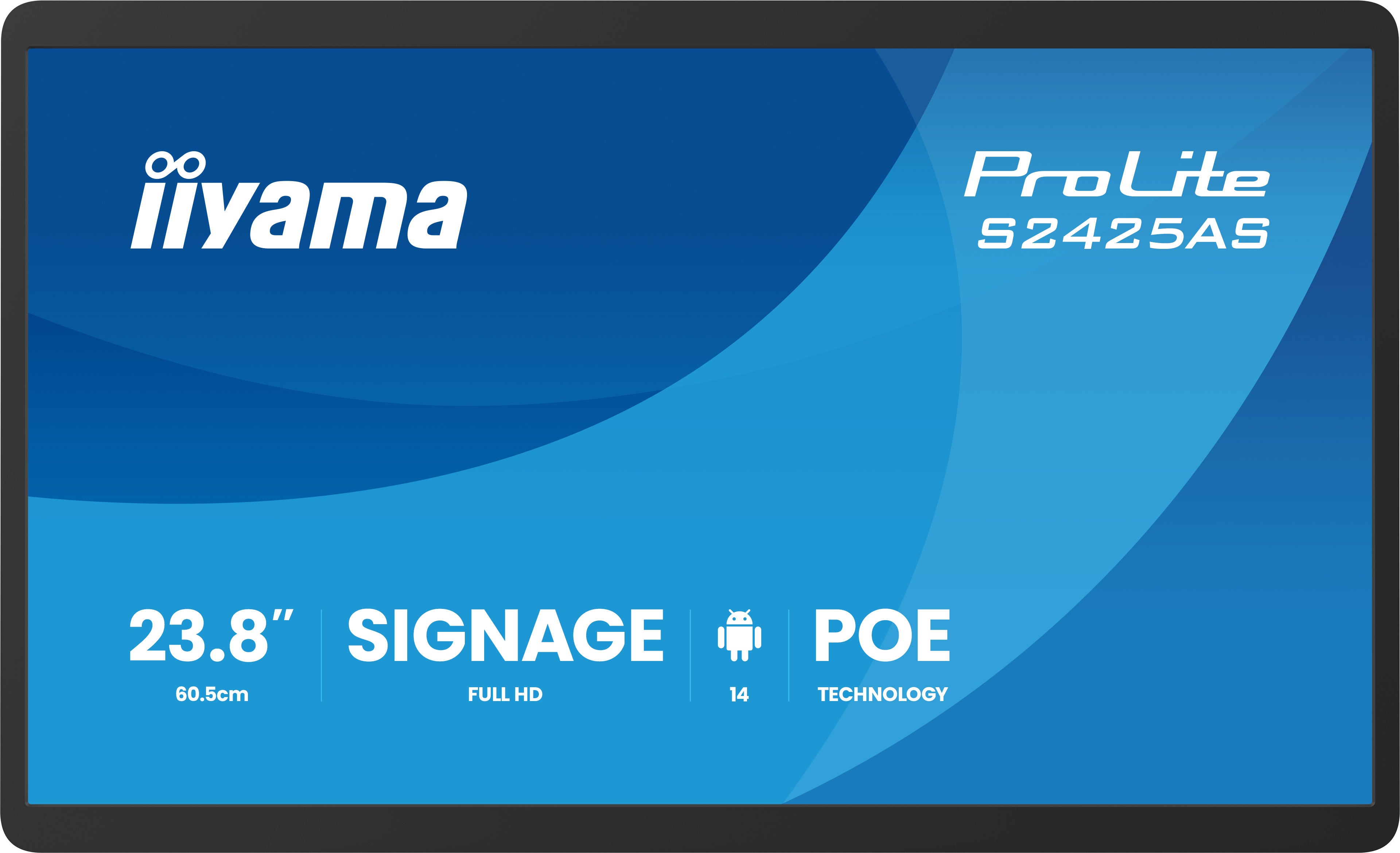 24" Signage display