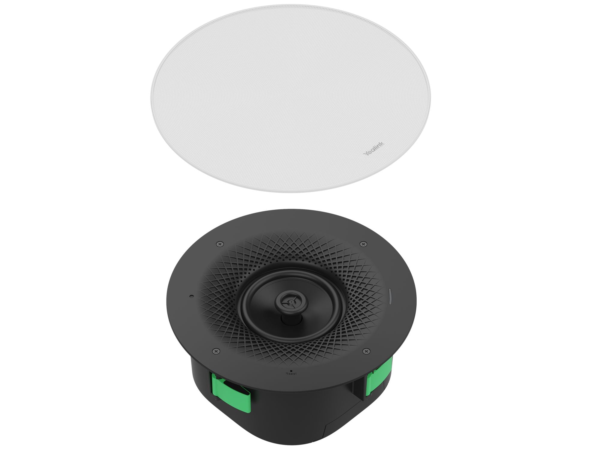 YEALINK CMKit-121 CM20 Ceiling Microphone with Install accessories + 2x CS10 Ceiling Speaker with Install accessories + RCH40 E2 + including 2-year AMS