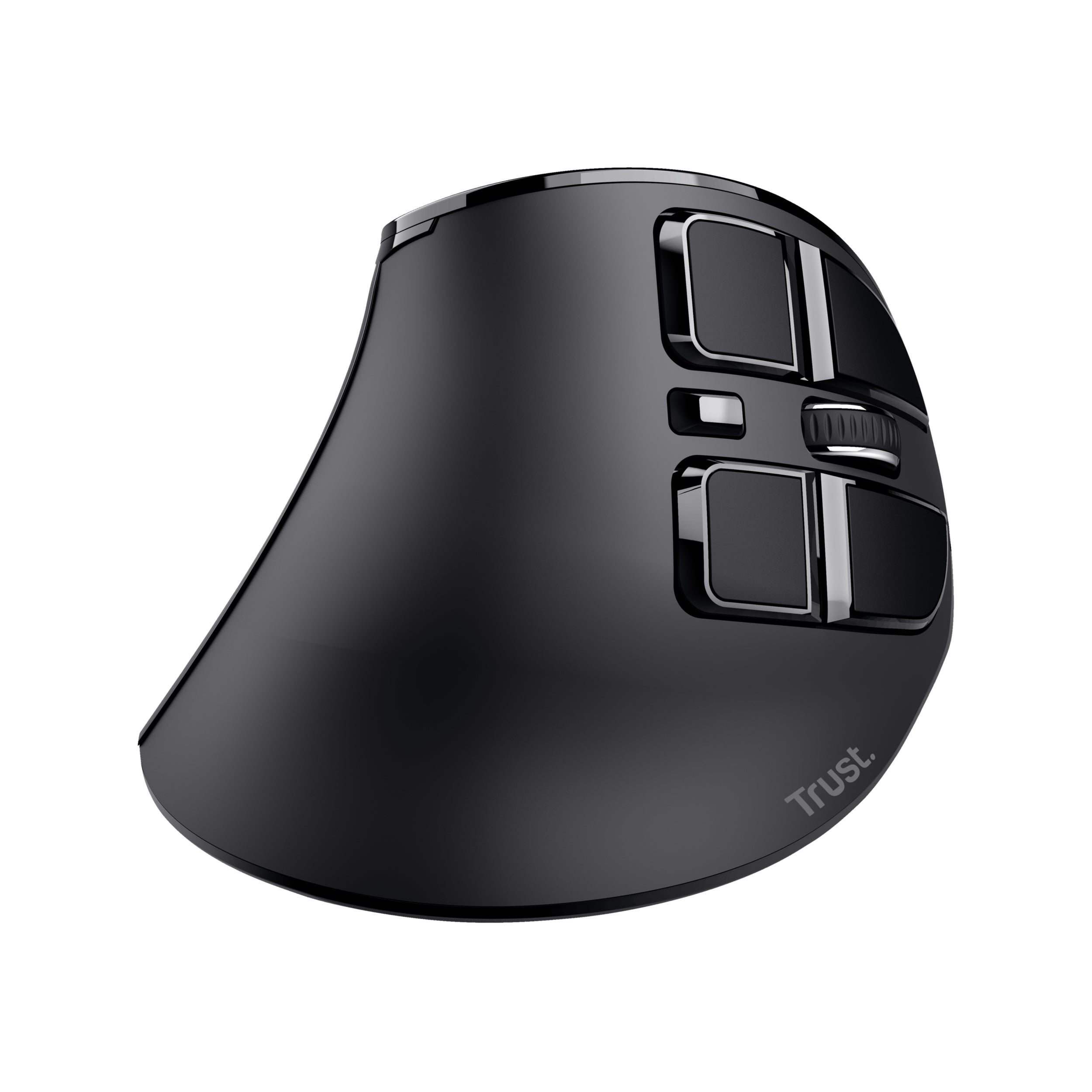 TRUST Souris sans fil ergonomique VOXX Rechargeable - Noire