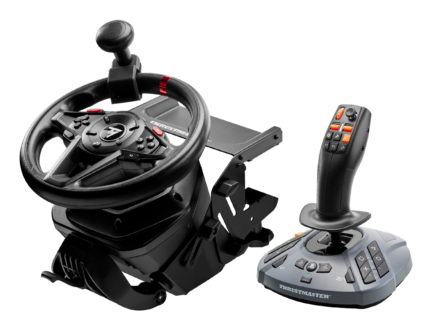 THRUSTMASTER T128-P Simtask Farming Pack pour PS5 et PC