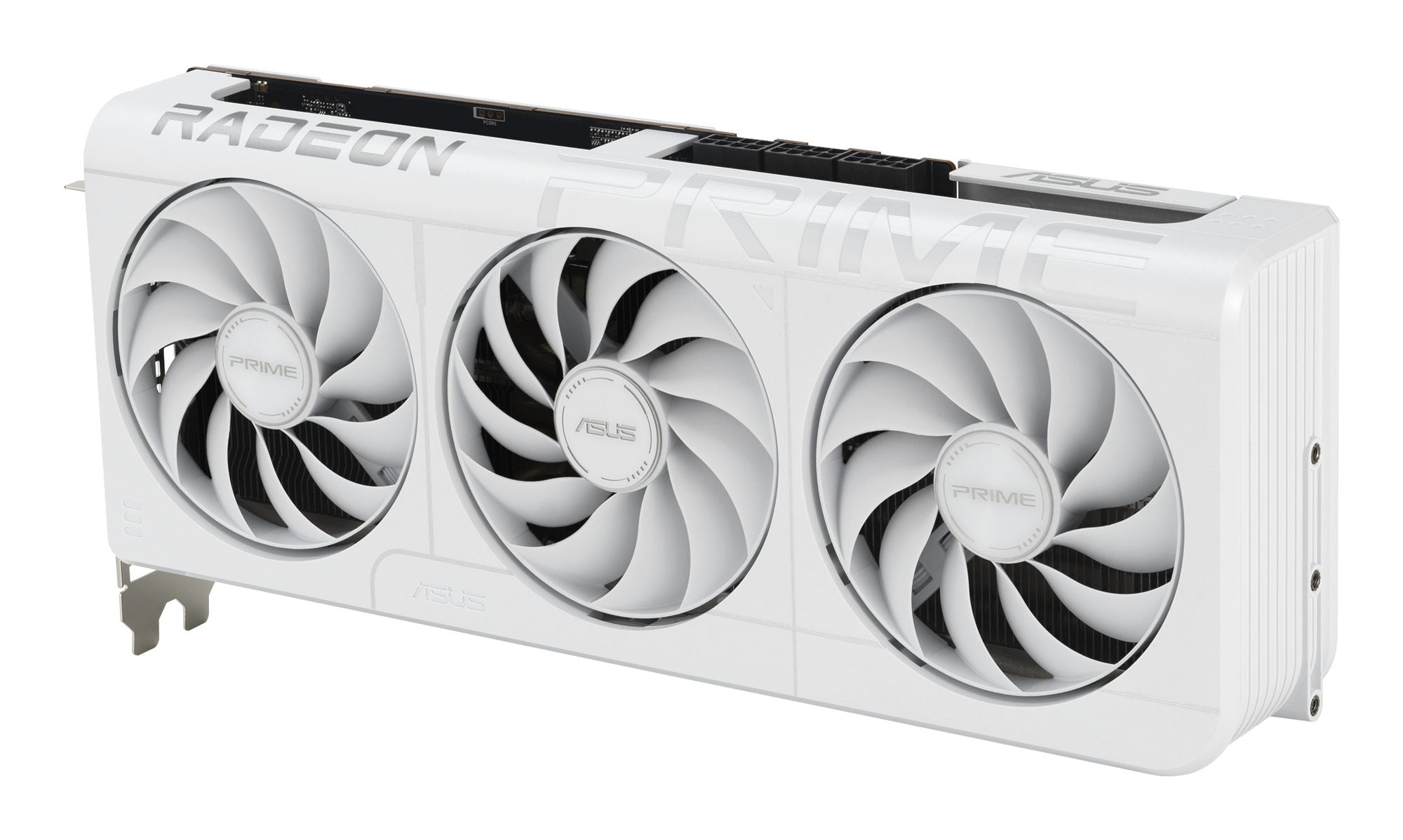 ASUS Prime Radeon RX 9070 XT White OC Edition 16Go GDDR6 Graphics Card PCIe 5.0 HDMI 2.1 DisplayPort 2.1a