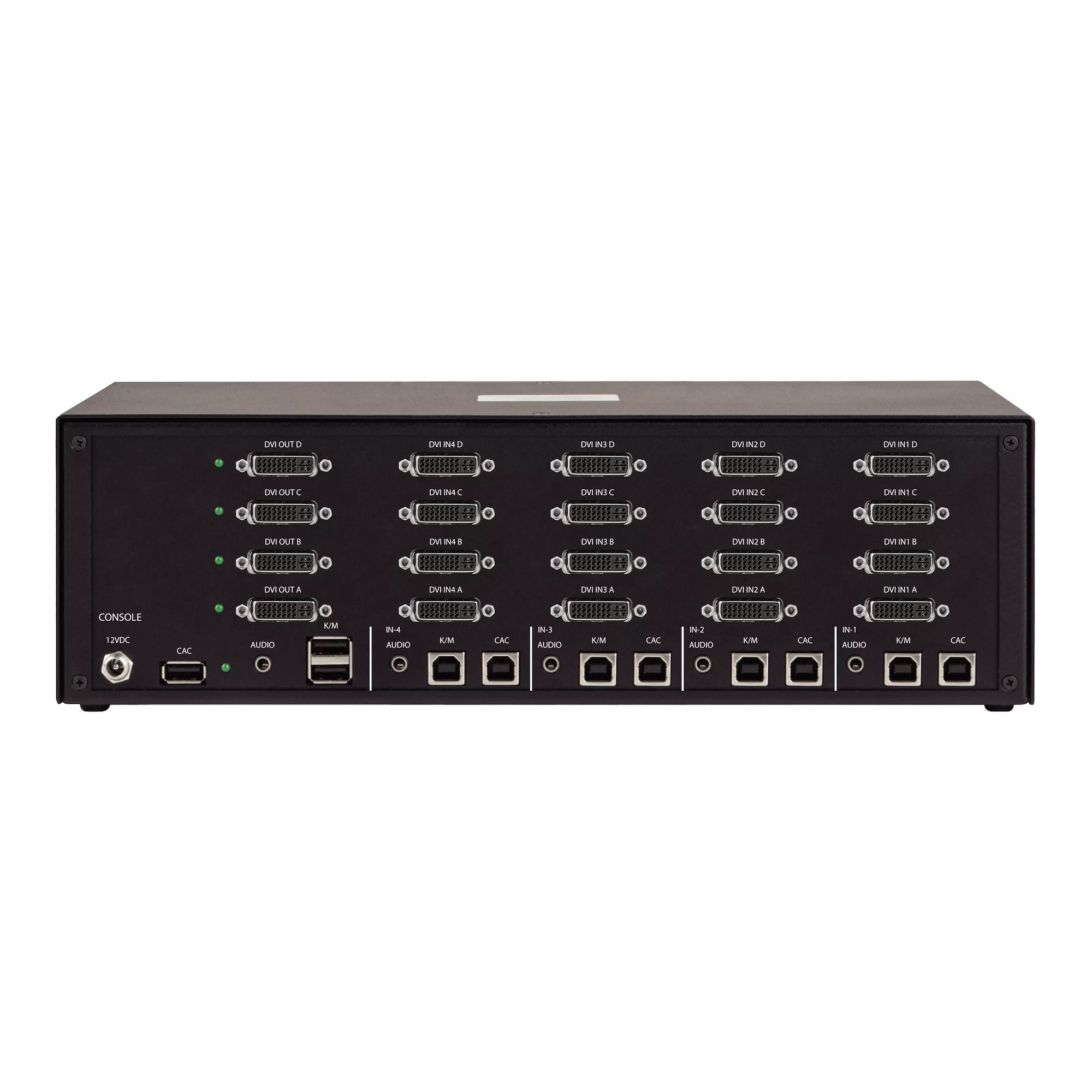 Secure 4-Port KVM Switch 4x DVI NIAP