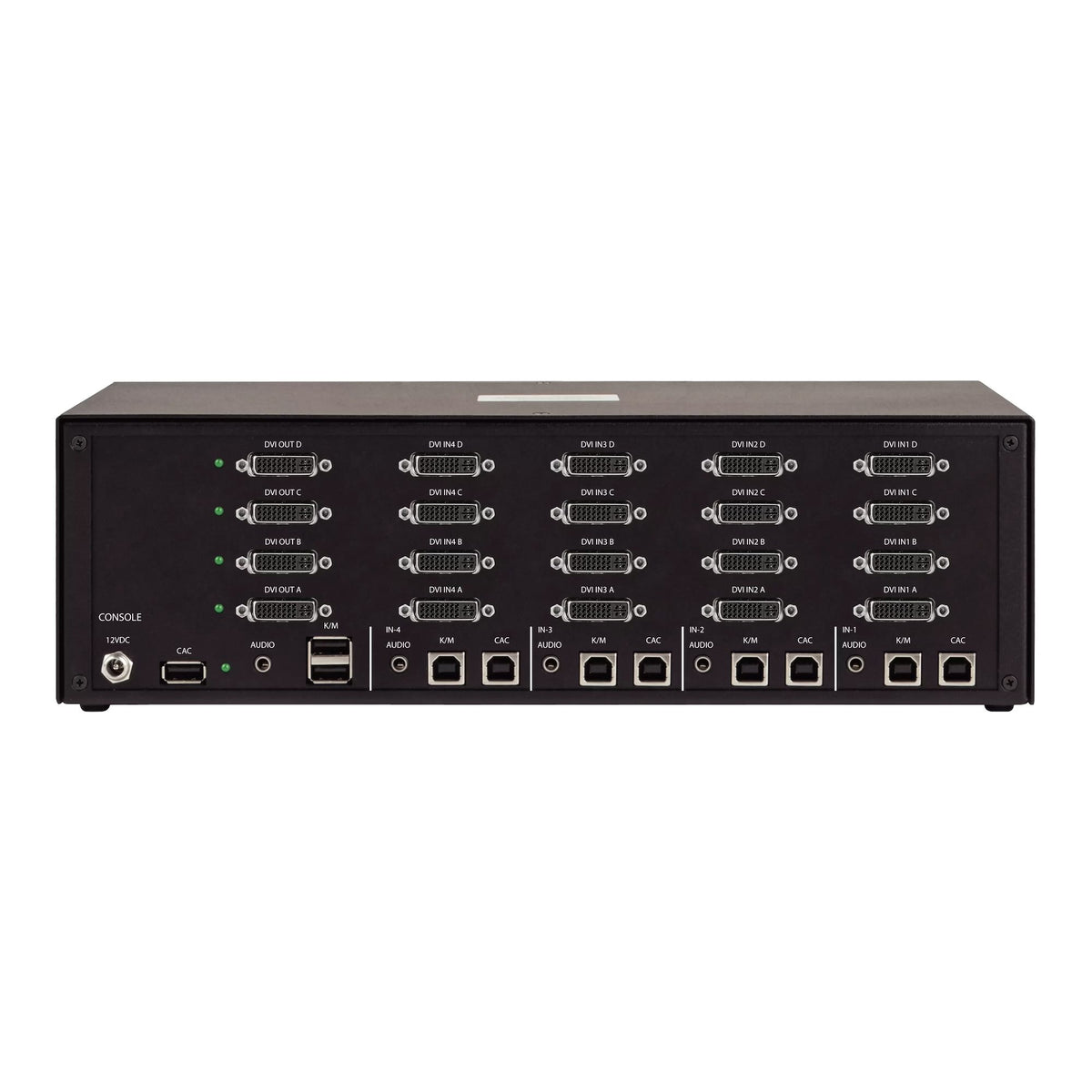 Secure 4-Port KVM Switch 4x DVI NIAP