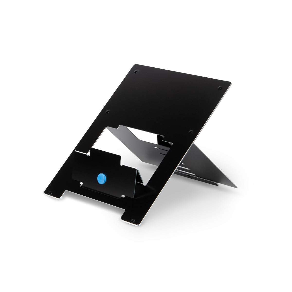 R-GO TOOLS Support pour PC portable Riser Flexible, noir