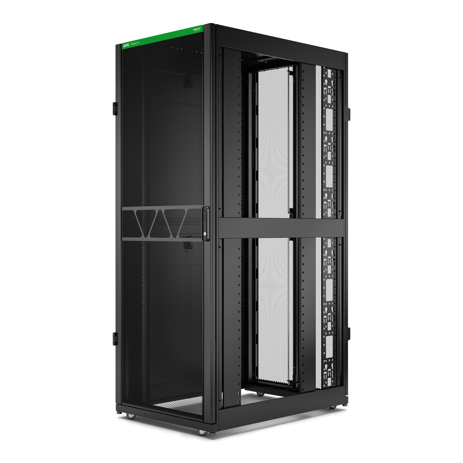 APC NetShelter SX Gen 2 Rack cabinet 1991H x 750W x 1070D mm with sides floor-standing Black 42U 19 TAA Compliant