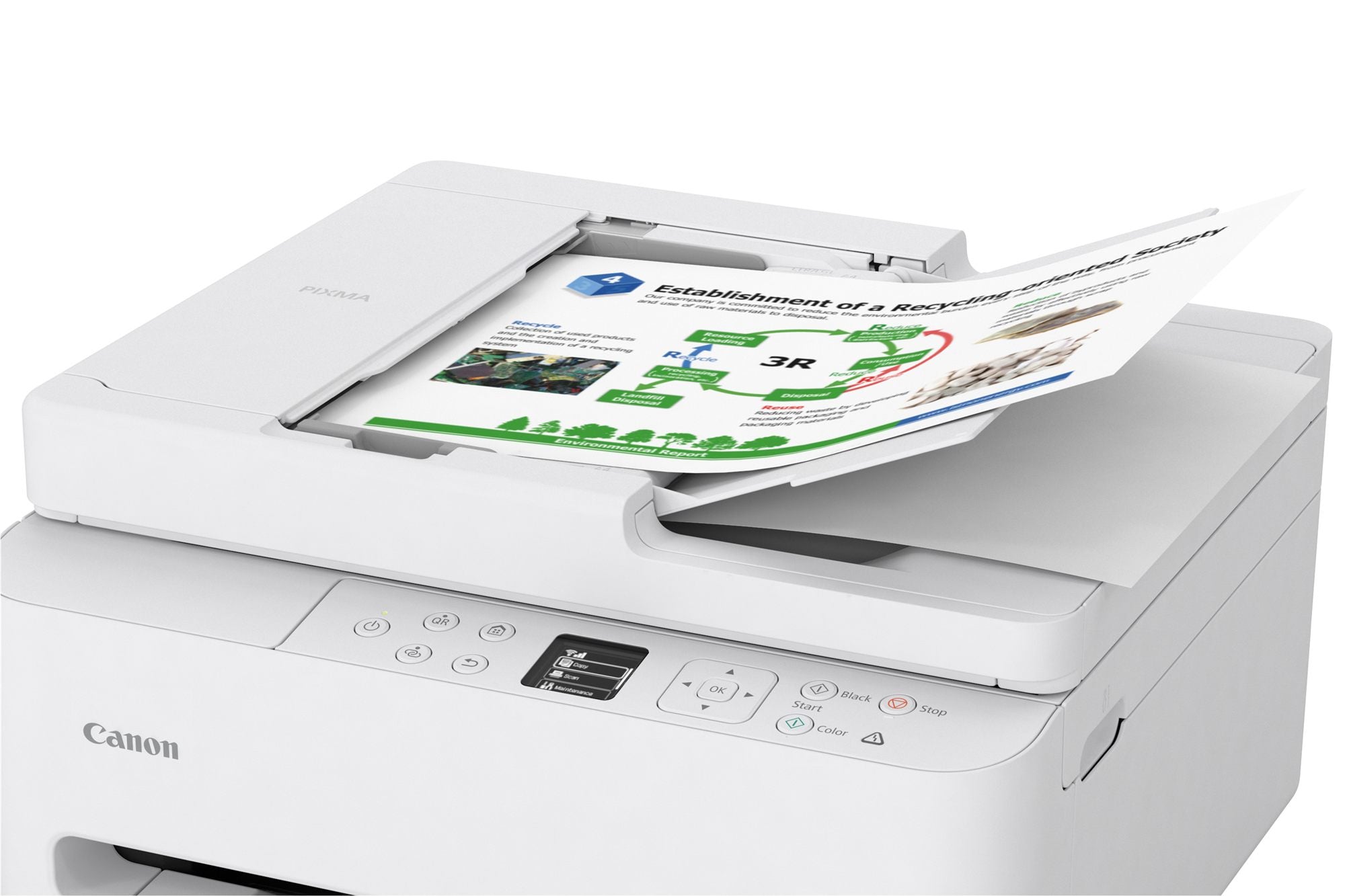 CANON PIXMA TS7550i A4 3in1 MFP Printer Duplex 14ppm ADF