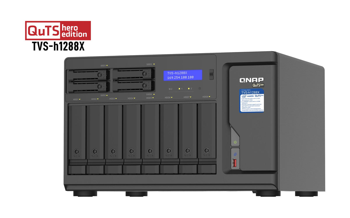 12-Bay TurboNAS Xeon W-1250 16GB RAM