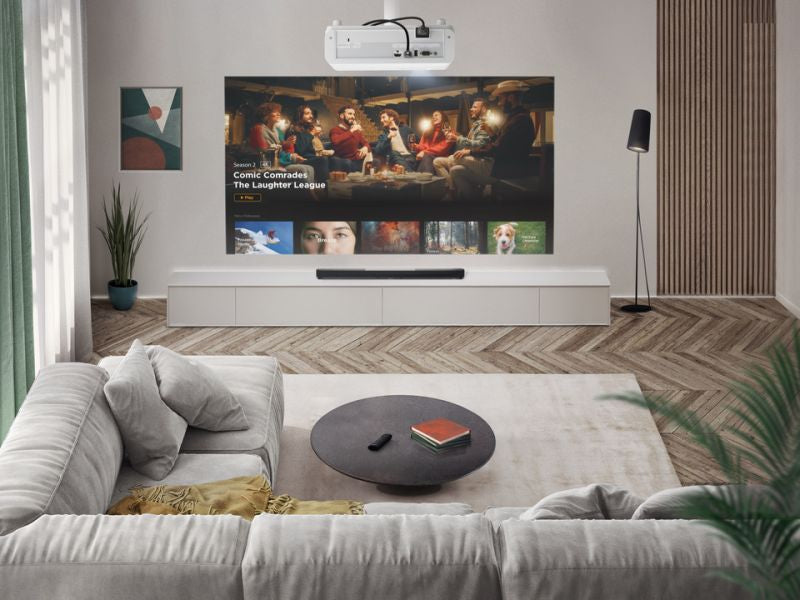 ViewSonic LX750-4K Laser Projector 4K UHD 4,000 ANSI Lumens White