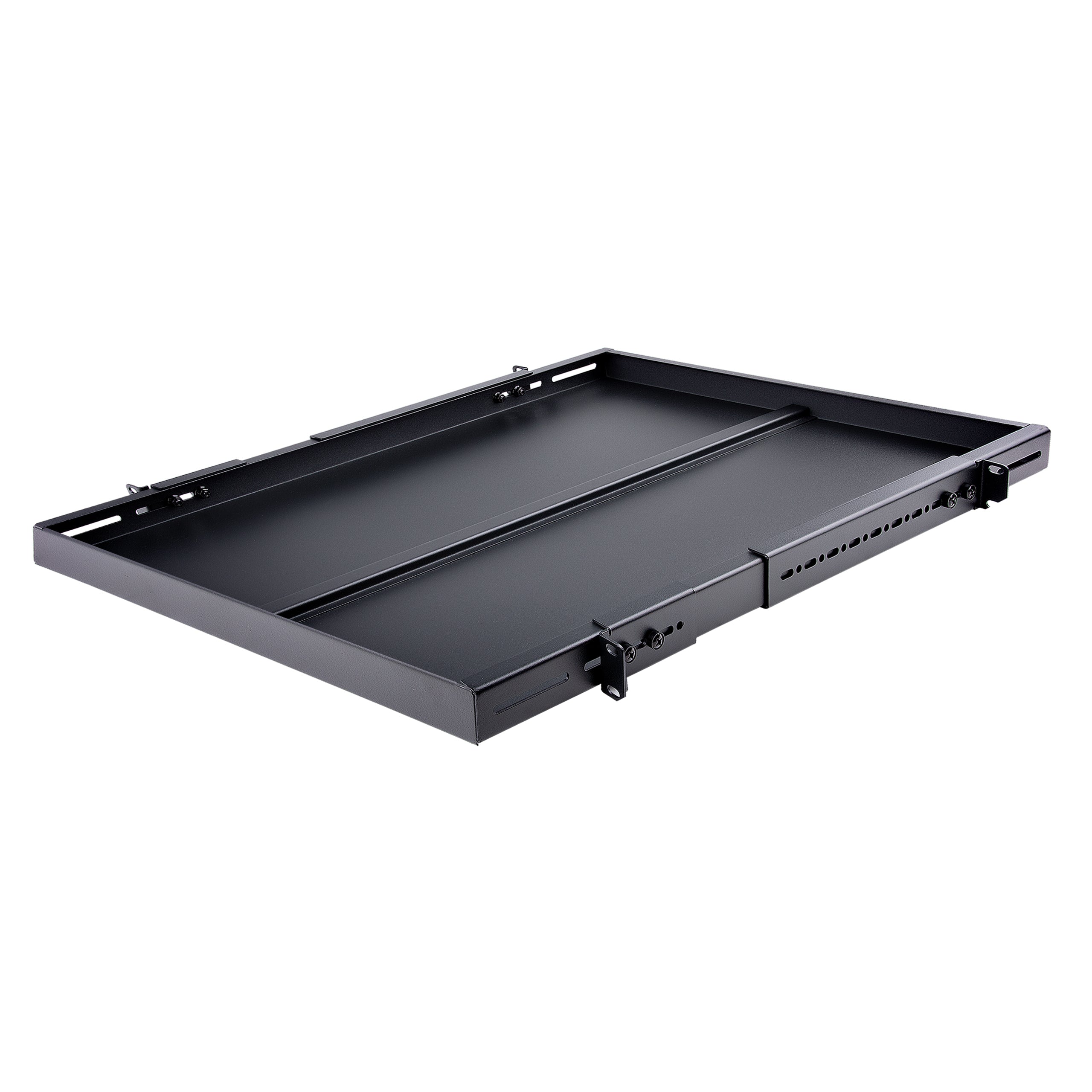 1U Adjustable Depth Rack Mount Shelf