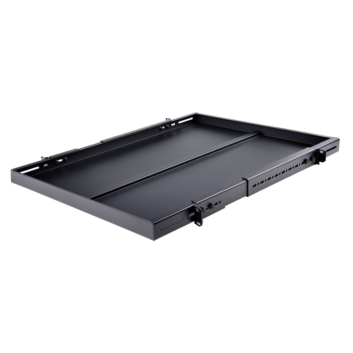 1U Adjustable Depth Rack Mount Shelf