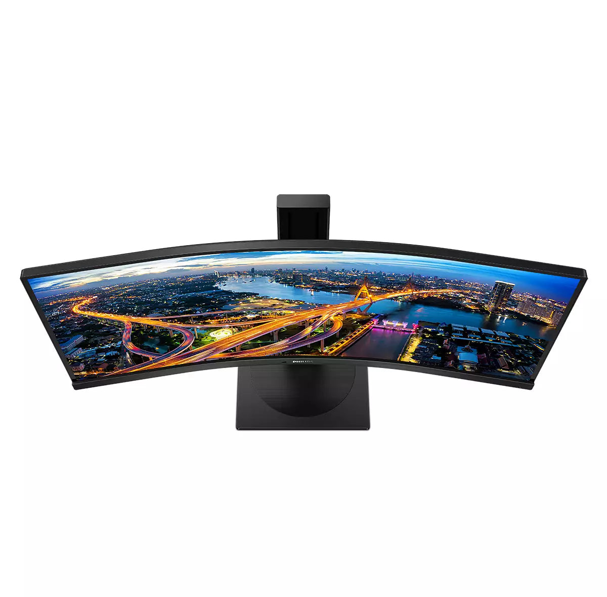 PHILIPS 345B1C - écran  incurvé - 34" - 3440 x 1440 WQHD @ 100 Hz - VA - 300 cd/m² - 3000:1 - 5 ms - 2xHDMI, DP- haut-parleurs