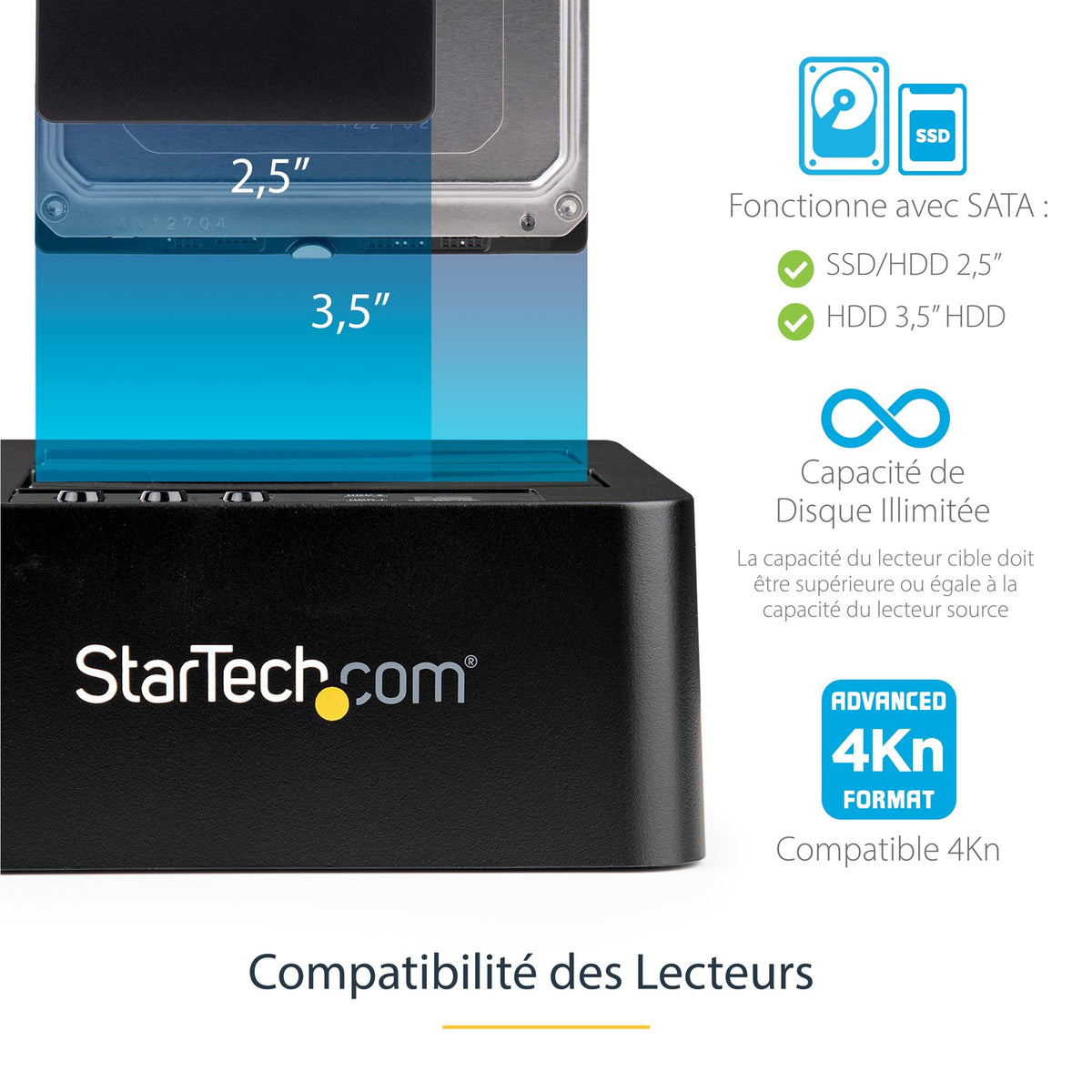 USB 3.0/eSATA HDD/SSD Duplicator Dock