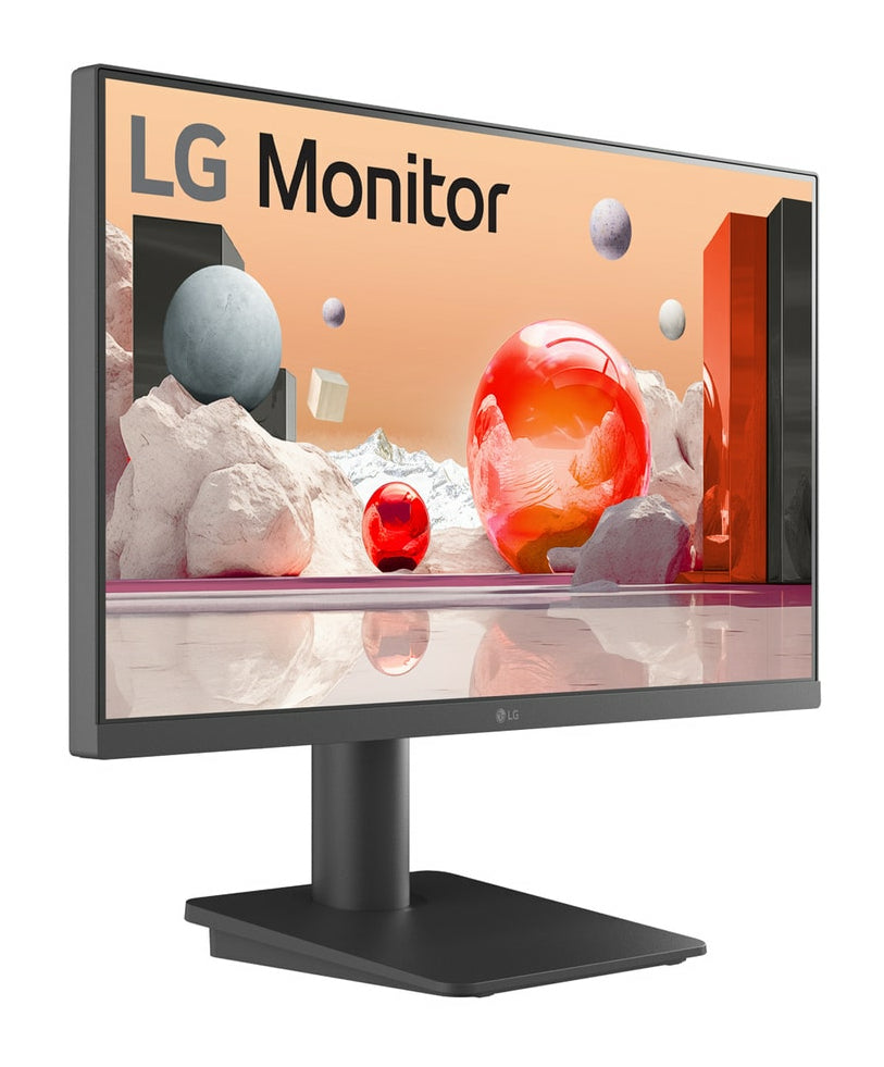 LG - Ecran LED - 24p - 1920x1080 FHD 100 Hz - IPS - 5 ms - Inclinable - Hauteur réglable - Garantie 3 ans