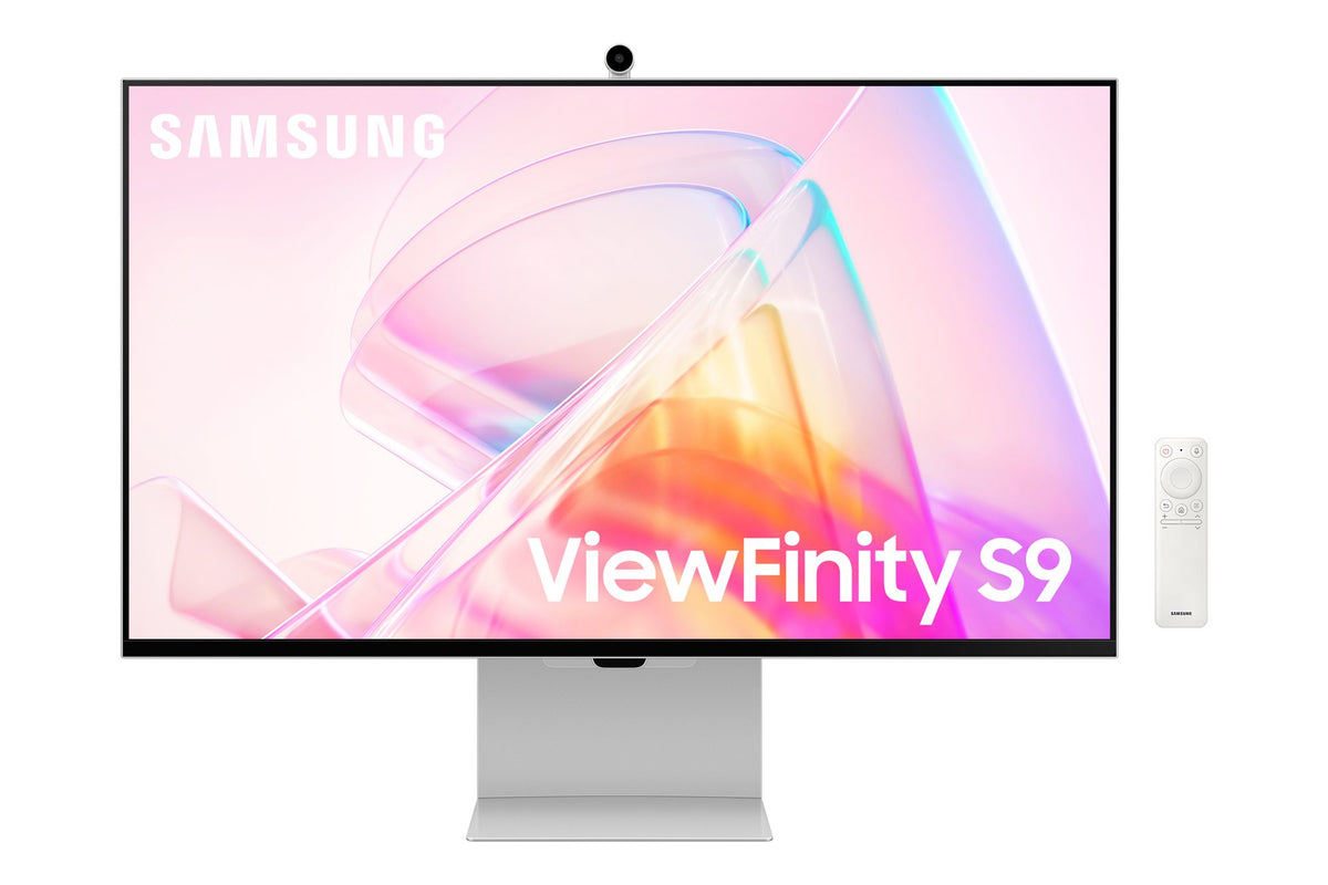 SAMSUNG ViewFinity S90PC -27''- 5K 5120 x 2880 - SMART- IPS- Dalle MAT- Thunderbolt 90W- 3xUSB-C -Pivot- Metal slim