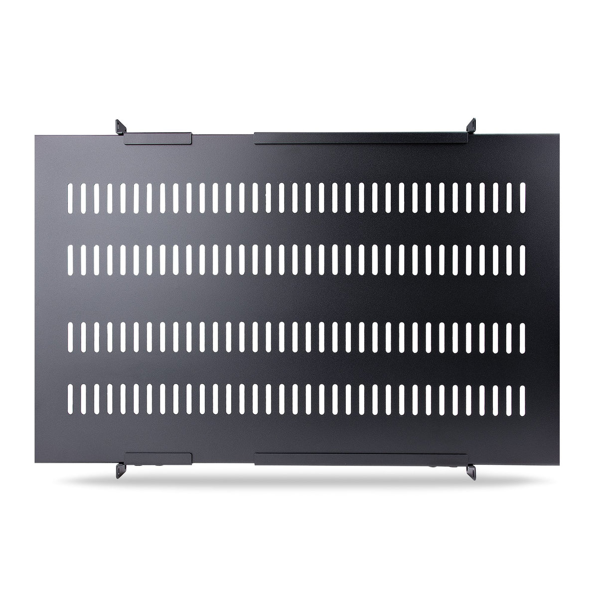 1U Adjustable Vented Rack Mount Shelf